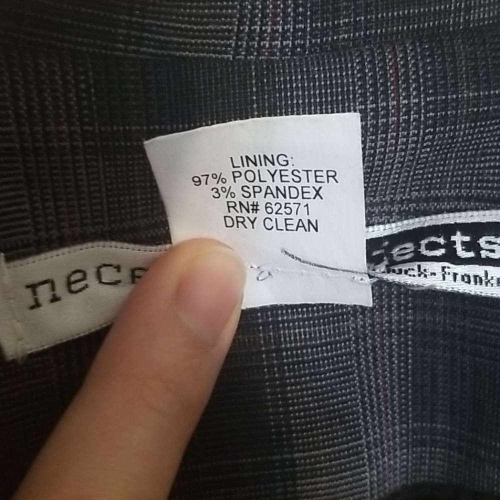 Checked Blazer (Necessary Objects) Plaid - image 5